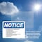 Signmission End Of Week Shutdown Flammable Material OSHA Notice Sign, Plastic, 10in W x 7in L, 2PK OS-2PACK-NS-P-710-L-12039 - alternate 6